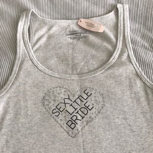 Victoria’s Secret Sexy Little Bride Tank Top